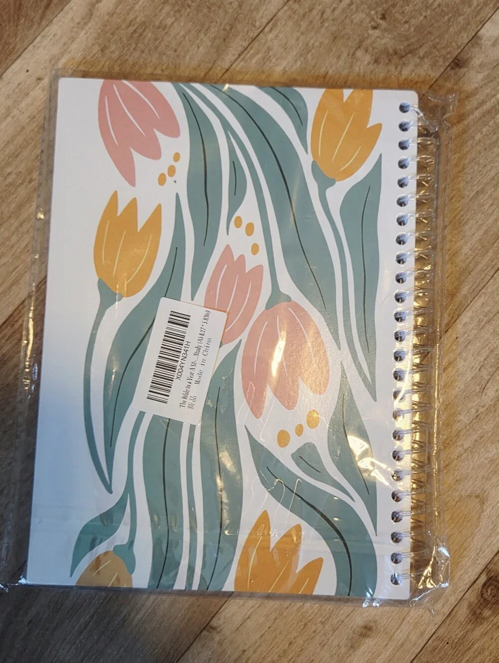 The Bible In A Year Spiral Journal -study Guide Planner